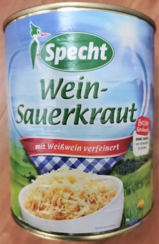 Konserve - Gemüse - Weinsauerkraut