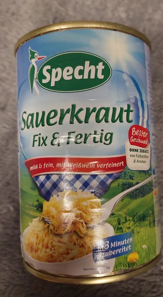 Sauerkraut Konserve
