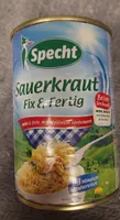 Sauerkraut Konserve