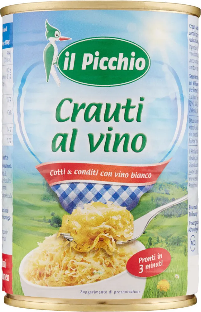 Crauti al vino