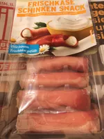 Frischkäse Schinken Snack