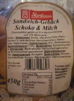 Sandwich-Gebäck Schoko & Milch