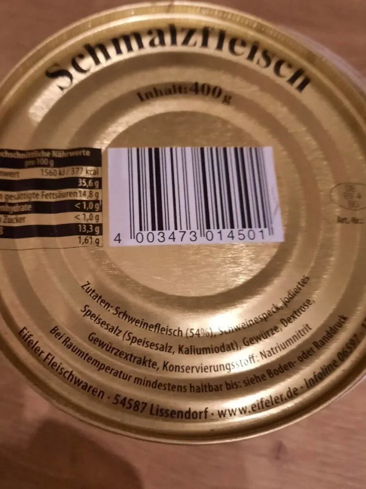 Schmalzfleisch