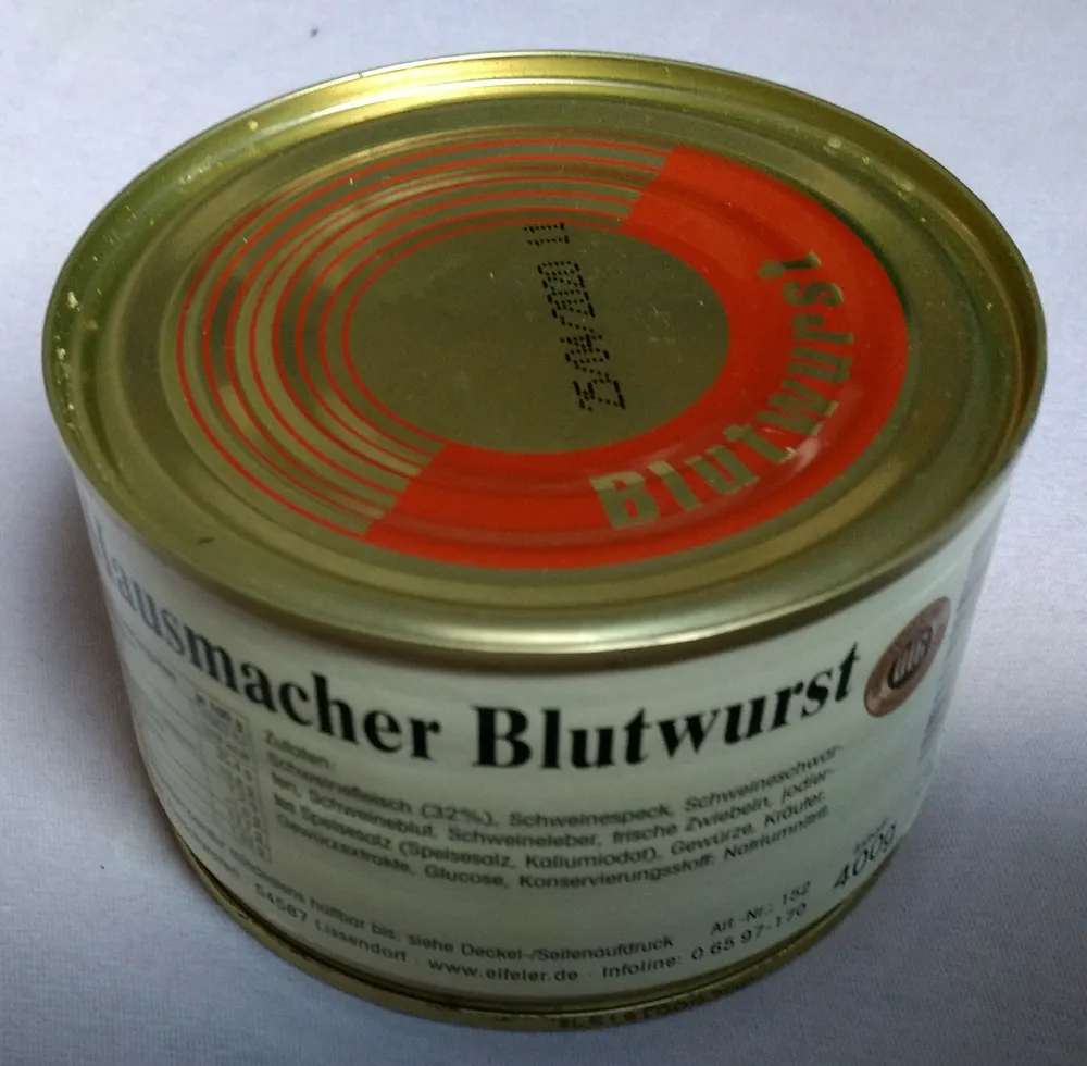 Hausmacher Blutwurst