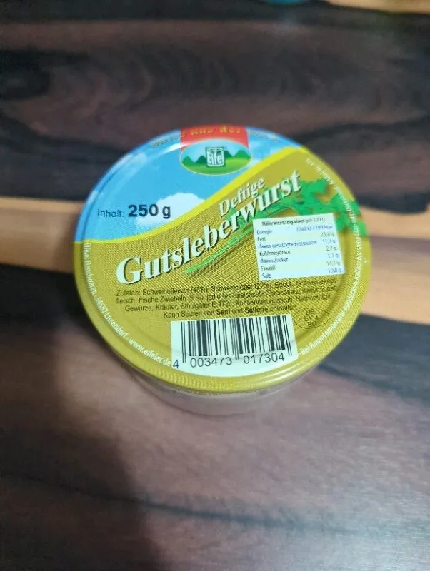 Deftige Gutsleberwurst