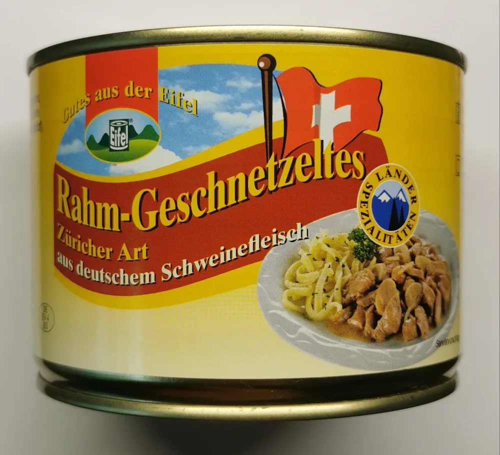 Rahm-Geschnetzeltes, Züricher Art