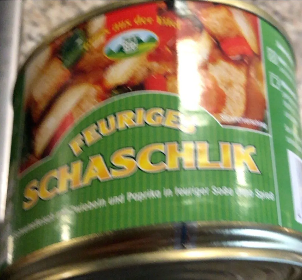 Feuriges schaschlik, fleisch