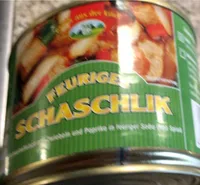 Feuriges schaschlik, fleisch