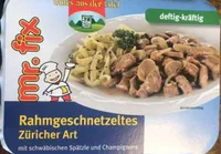 Rahmgeschnetzeltes Züricher Art mit schwäbischen Spätzle