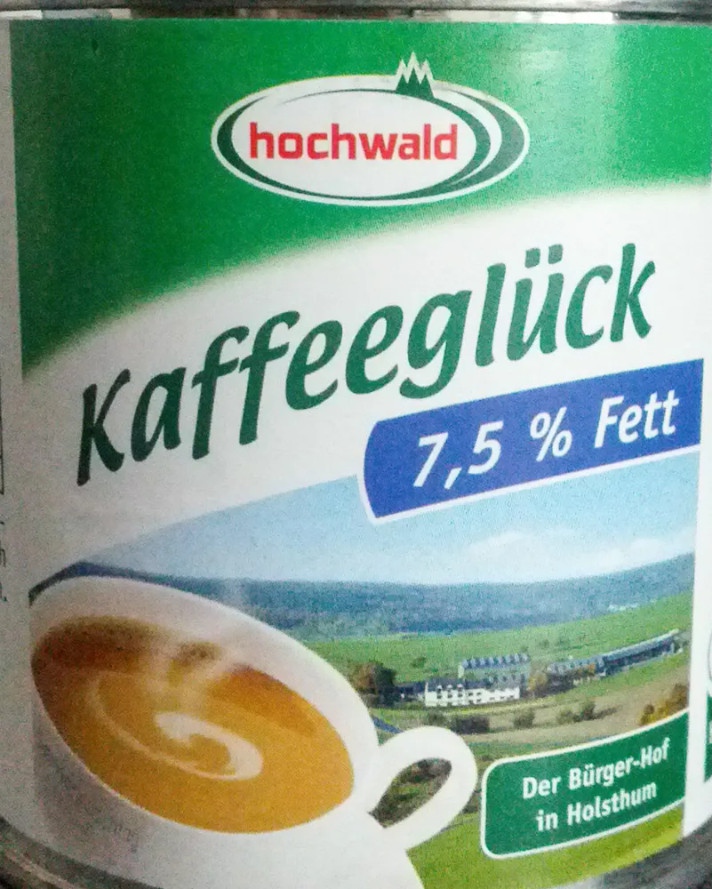 Kaffeeglück 7,5% Fett