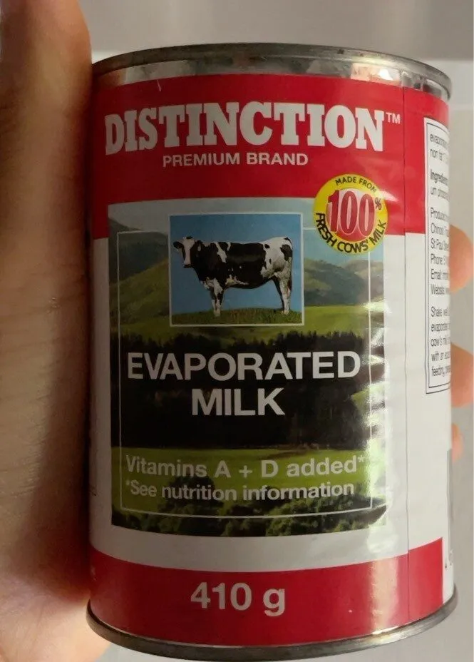Evaporated milk