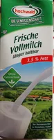 Frische Vollmilch länger haltbar 3,5% Fett