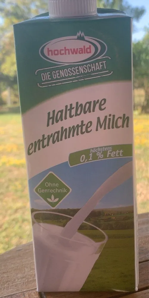 Lait UHT Ecreme Haltbare entrahmte Milch