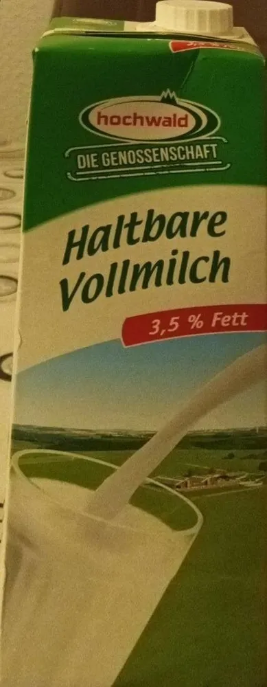 Haltbare Vollmilch