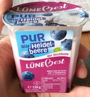 Pur auf Heidelbeere