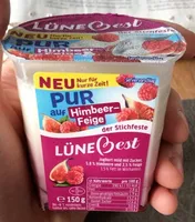 Pur auf Himbeer-Feige