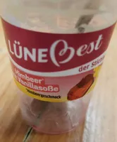 LÜNEBest Himbeer mit Vanillesoße