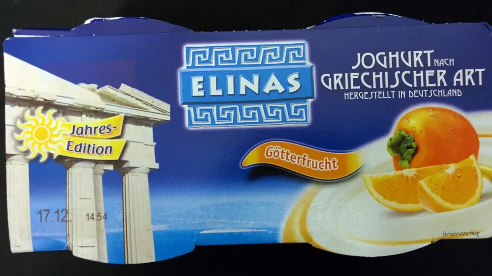 Joghurt nach Griechischer Art Götterfrucht