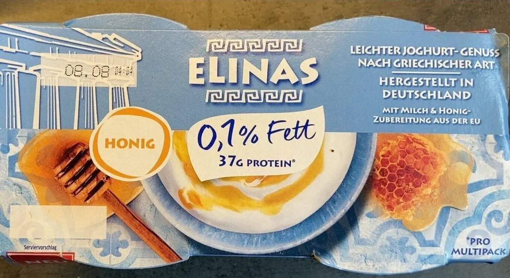 Griechischer Joghurt 0,1% Honig