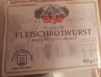 Delikatess Fleischrotwurst (herzhaft, deftig, gewürzt)