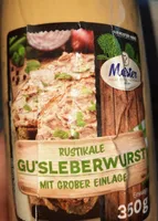 Rustikale Gu's Leberwurst