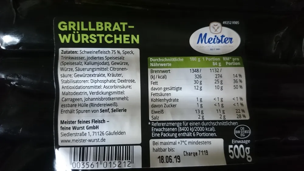grillbratwürstchen