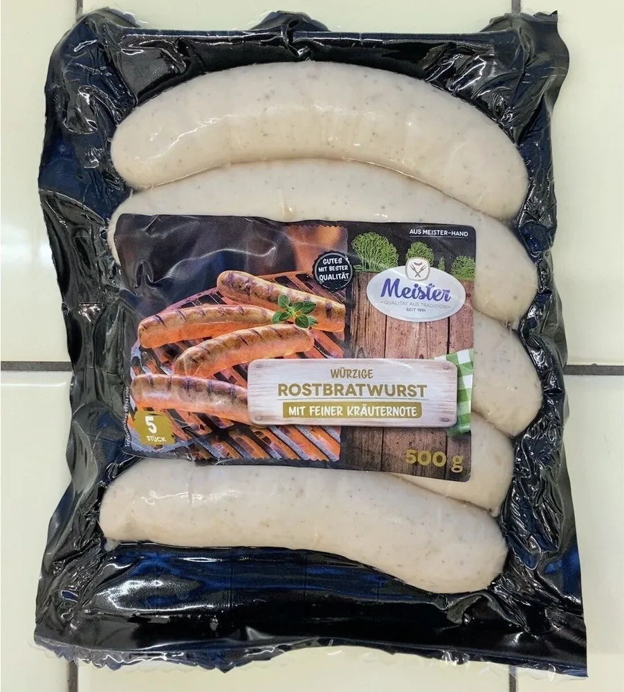 Würzige rostbratwurst