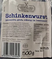Schinkenwurst