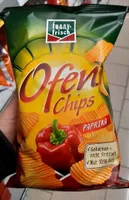 Ofen chips paprika