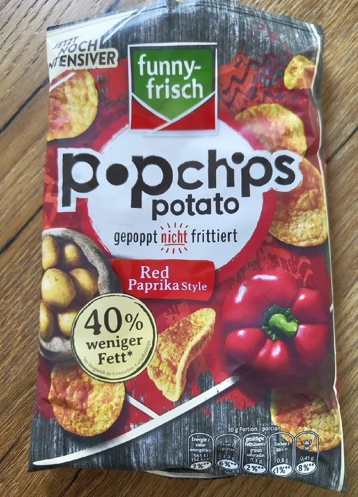 Popchips Potato - Red Paprika
