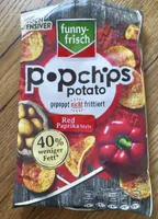 Popchips Potato - Red Paprika