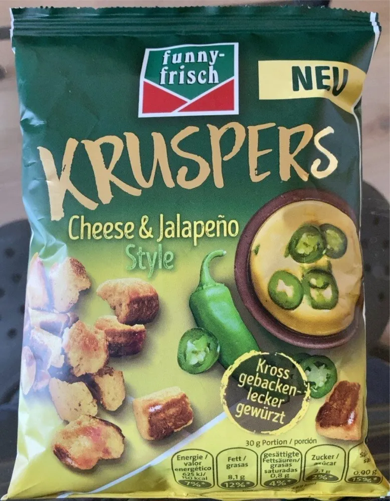 Kruspers Cheese & Jalapeño Style