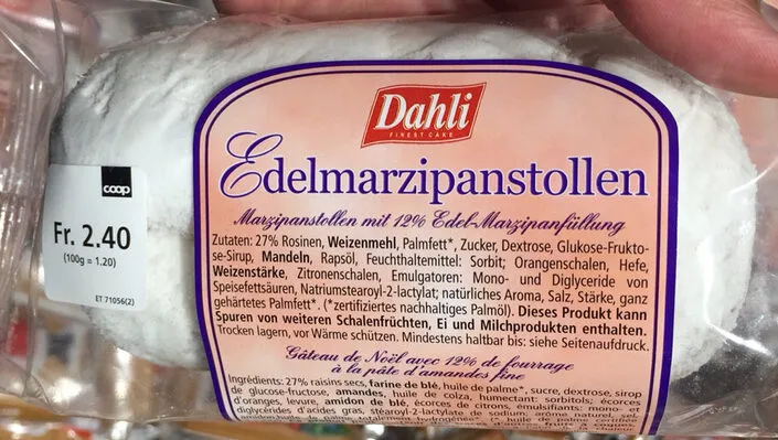 Dahli Edelmarzipanstollen