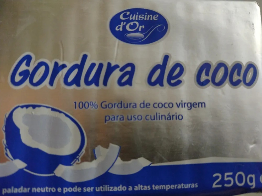 Gordura de coco