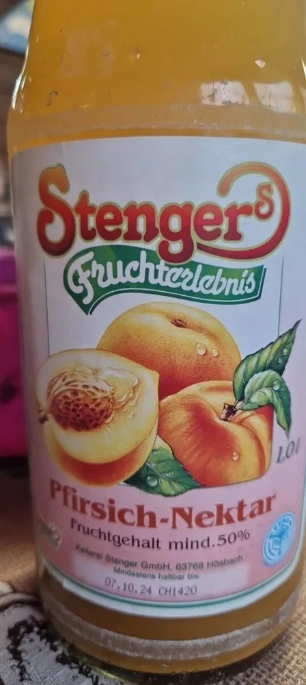 Pfirsich Nektar