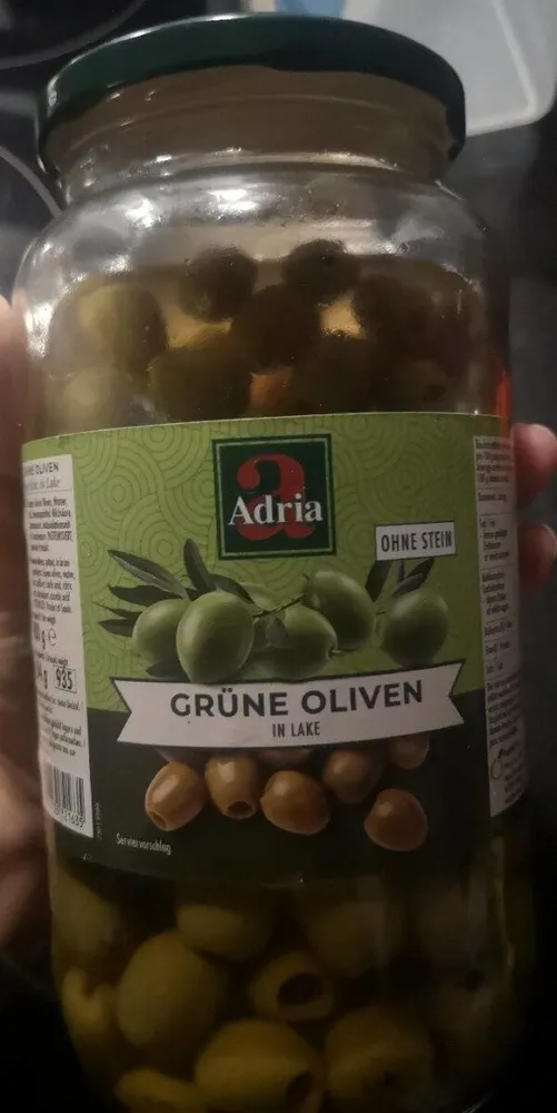 Grüne Oliven