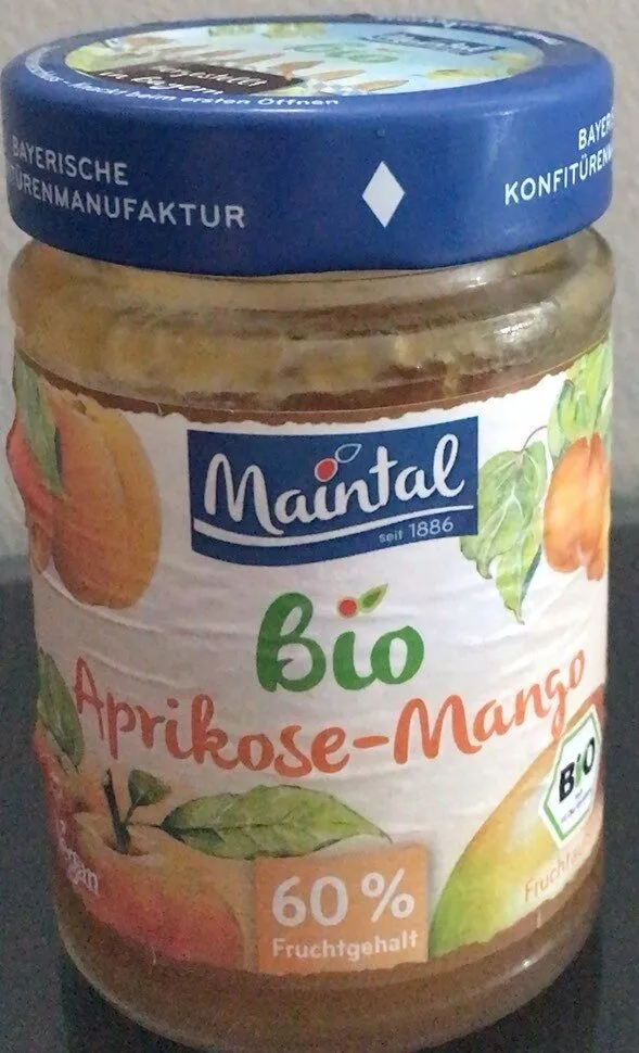 Bio Fruchtaufstrich , Aprikose-mango