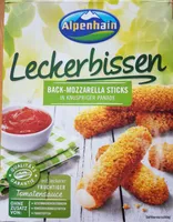 Back-Mozarella-Sticks mit Tomatensauce