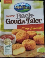 Back Gouda Taler mit Hot-Salsa Dip