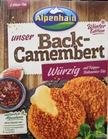 Back-Camembert würzig mit Feigen-Balsamico-Dip