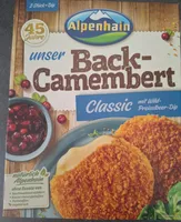 Back-Camembert Classic mit Wildpreiselbeer-Dip