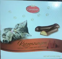 Marzipan Katzenzungen, 100g