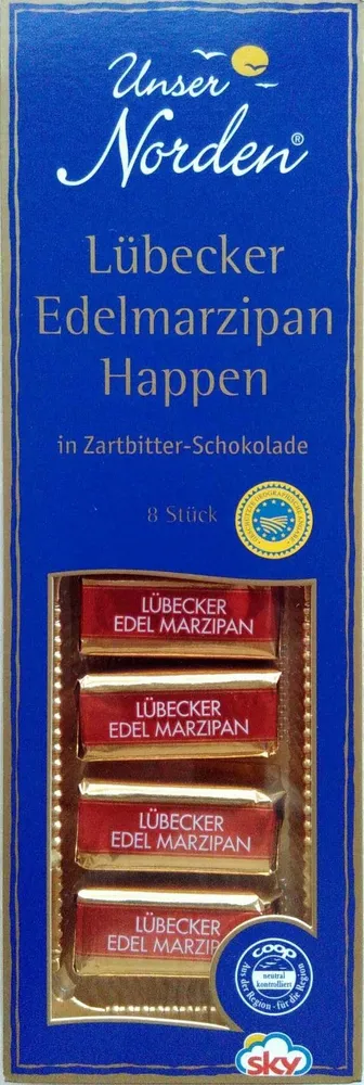 Lübecker Edelmarzipan Happen