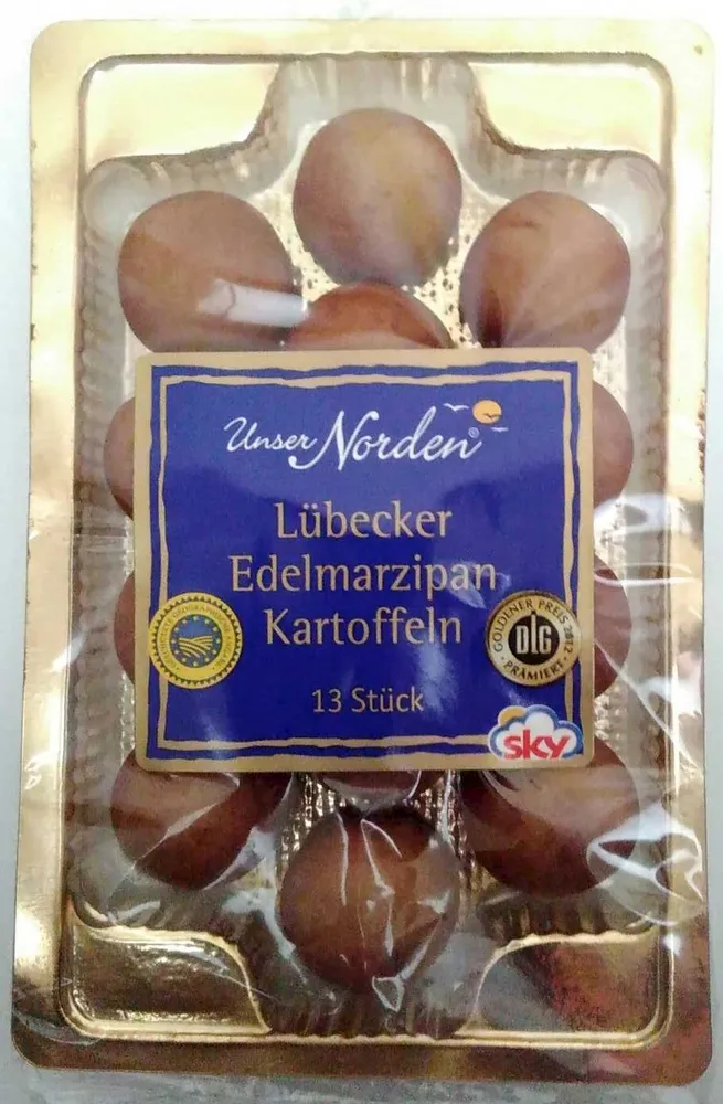Lübecker Edelmarzipan-Kartoffeln
