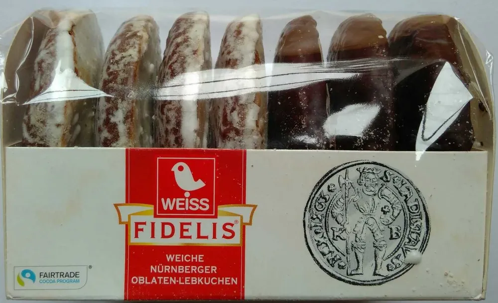 Weiche Nürnberger Oblaten-Lebkuchen