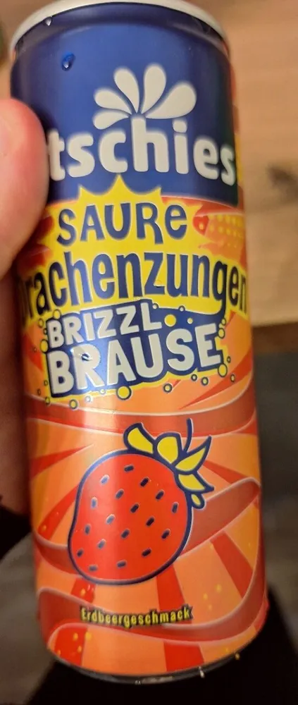 Saure Drachenzungen Brause Erdbeere