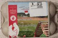 6 fränkische Eier aus Freilandhaltung