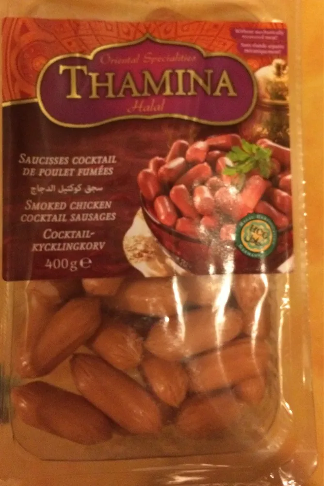 Thamina Mini Smoked Chicken Sausages 400G