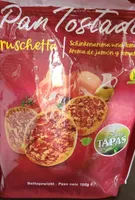 Pan Tostado Bruschetta
