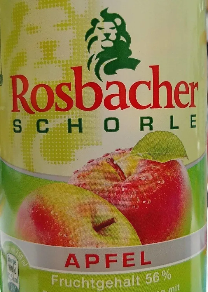 Rosbacher Apfelschorle